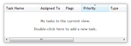 Show Text When List View is Empty